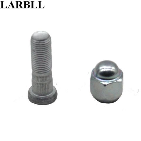 LARBLL 2PCS Wheel Hub Bolt Stud & Nut Set Fit For Suzuki SX4 Swift Aluminum Alloy Wheel ► Photo 1/4