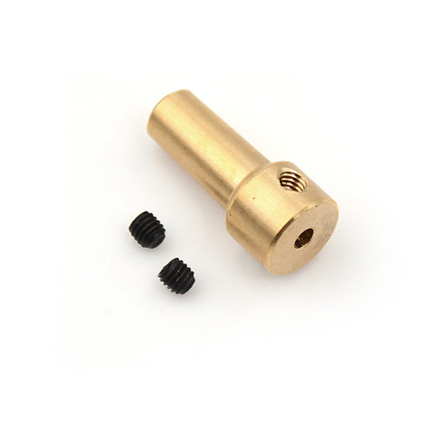 1 Pcs Brass Electric Drill Chuck JT0 Coupling Motor Shaft Coupler Clamp Fixture 3.17mm ► Photo 1/1