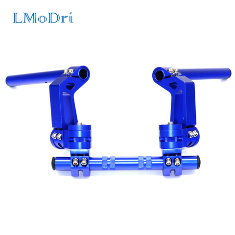 LMoDri Motorcycle CNC Adjustable Steering Handlebar 7/8