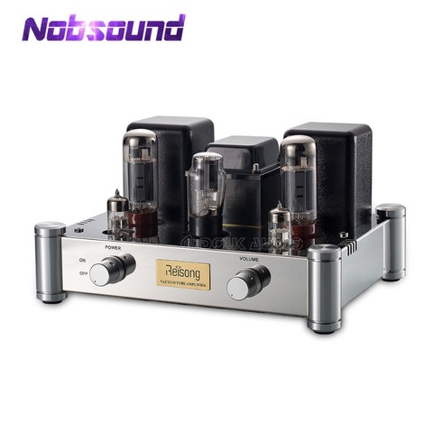 2022 Nobsound Hi-End EL34 Single-ended Valve Tube Amplifier Stereo Class A HiFi 2.0 Channel Power Amp 24W ► Photo 1/6