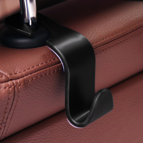 Clip Automotive Car Seat Hook Auto Headrest Hanger Bag Holder for Car Bag Purse Cloth Grocery Coat Storage Auto Fastener ► Photo 1/6