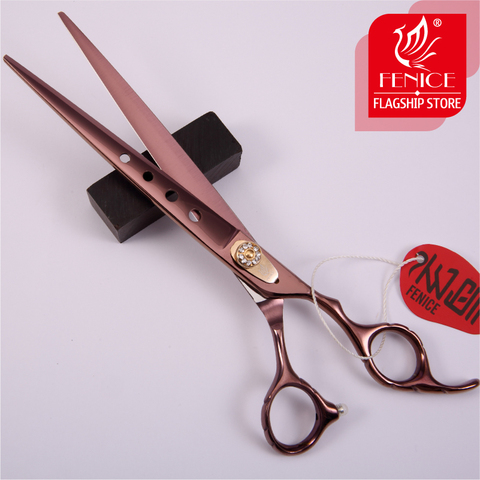 Fenice 7.0 7.5 8.0 inch professional JP440C pet dog cat grooming cutting scissors straight shears ► Photo 1/5
