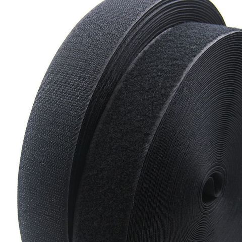 1Meter/Pair 16/20/25/30/38/50/100mm adhesive Hook and Loop fastener Tape No Glue velcros adhesive Sewing-on strips Magic tape ► Photo 1/6
