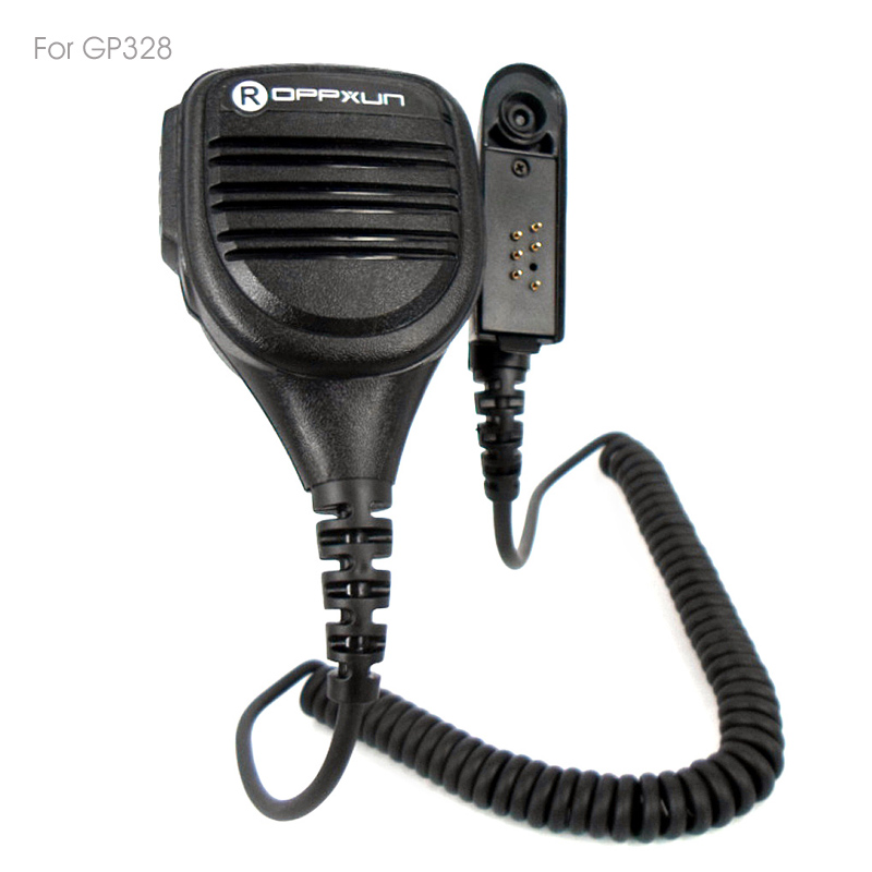 PTT Shoulder Microphone for Motorola radio GP328 Plus GP388 GP338 