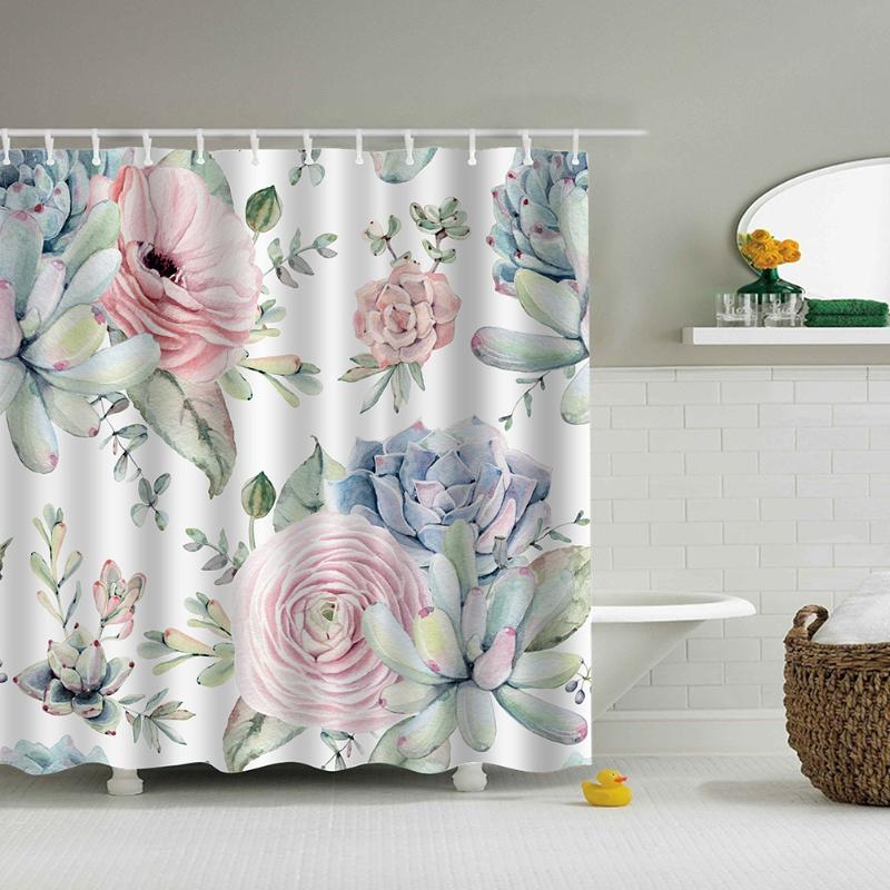 Shower Curtain For Bathroom, Mildew Resistant Shower Curtain