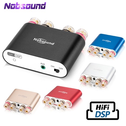 2022 Latest Nobsound NS-10G Pro Mini Bluetooth 5.0 DSP Digital Power Amplifier Stereo HiFi Audio AMP 50W+50W ► Photo 1/6