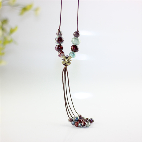 Miredo jewelry wholesale simple ceramic necklaces women's mothers gift necklace pendant free shipping #1804 ► Photo 1/2