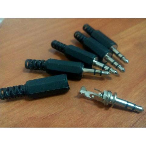 5Pcs/lot LX1 Housing 3.5mm Audio Jack Plug Headphone Connector Discount Free Shipping Russia ► Photo 1/1