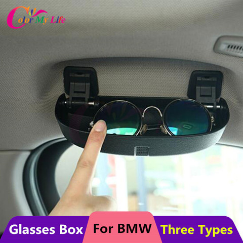 Color My Life Car Glasses Case Box for BMW 1/2/3/5 Series E90 E91 F30 F31 F34 320 328 F07 F10 F11 F48 520 528 X1 X3 X5 Parts ► Photo 1/5