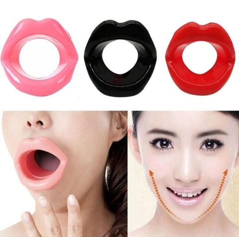 Lips Massage Slim Exerciser Silicone Anti Aging Face Slimming Anti Cellulite Wrinkle Rermoval Women Lip Muscle Trainer Device ► Photo 1/6