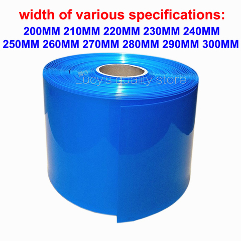 1M 18650 Lithium Battery PVC Heat Shrink Tubular Battery Cover PVC Heat Shrink Film Insulation Shrink Leather ► Photo 1/2