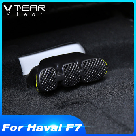 Vtear For Haval F7 F7x Air Outlet Cover Interior Mouldings Back Seat Protection Car-styling Car Accessories Decoration 2022 ► Photo 1/6