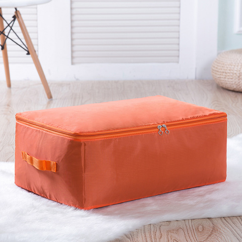 New 1Pcs Home Cloth Quilt Storage Bag High Capacity Oxford Clothing Organizer Container Case Folding Closet Tidy Case M L XL XXL ► Photo 1/6