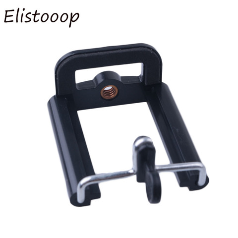 Elistooop Camera Tripod Stand Adapter Moblie Phone Clip Bracket Holder Mount Tripod Monopod Stand for Smartphone ► Photo 1/4