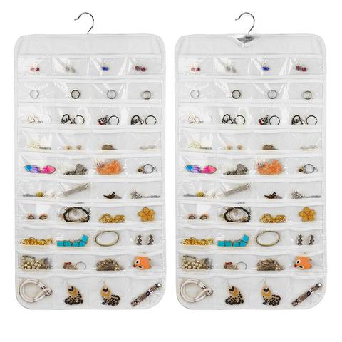 Plastic Jewelry Bags Hanging Jewelry Case for Necklaces