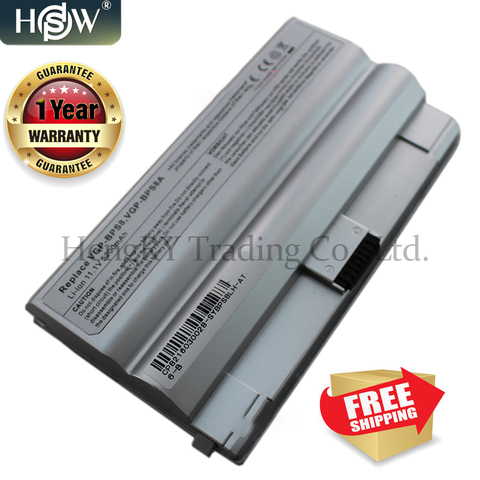 HSW NEW VGP-BPS8 LAPTOP Battery FOR SONY VAIO VGN-FZ140E FZ240E VGP-BPS8 PCG-394L VGP-BPS8A VGP-BPS8B VGN-FZ20 VGN-FZ25 ► Photo 1/5