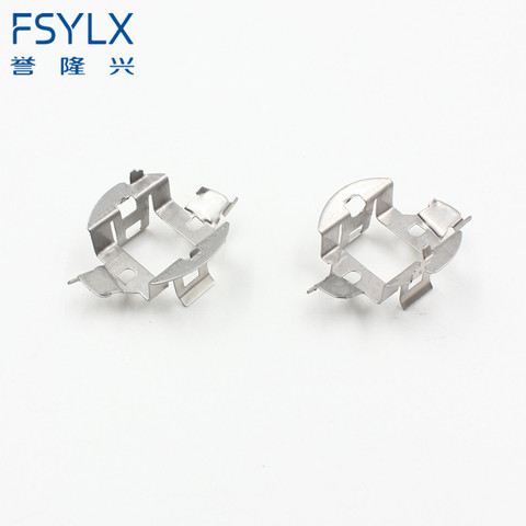 FSYLX 2pc H7 HID Lamp Bulbs Retainer Clips Adapter Holders for BMW/Audi/Mercedes/VW H7 HID xenon adaptor for VW Sagitar MAGOTAN ► Photo 1/6