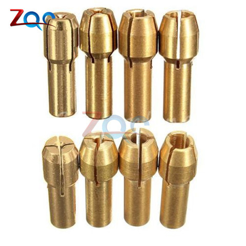 4PCS Rotary Multi Tool Collet Nut Kit for Mill 0.8/ 1.6/ 2.35/ 3.2MM ► Photo 1/6