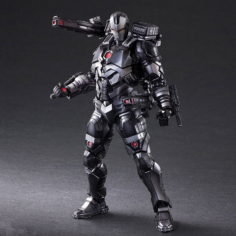Play Arts Marvel Avengers Ironman War Machine Super Hero Black Iron man BJD Action Figure Model Toys ► Photo 1/6