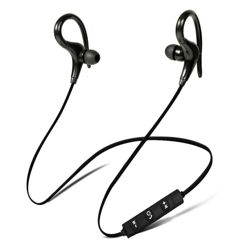 Bass Wireless Earphones Bluetooth Ear Hook Sport Running Headphone For Xiaomi iPhone Samsung Android phone Headset ► Photo 1/6
