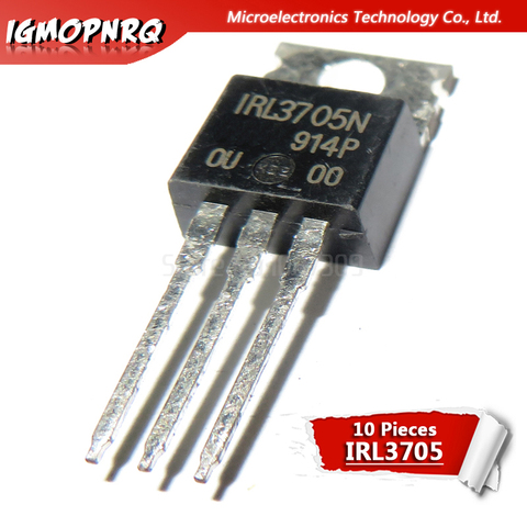 10PCS IRL3705N IRLB8721 HFA15TB60 IRF3808 IRF4227 LM317T IRF3205 Transistor TO-220 TO220 IRL3705  15TB60 IRF3808PBF IRF4227 ► Photo 1/4