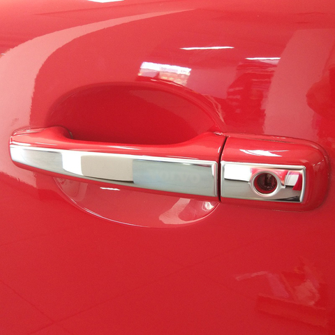 stainless steel door handle cover trims for Volvo C30 C70 S40 V50 S80 V70 XC70 Cross Country XC60 car accessories ► Photo 1/1