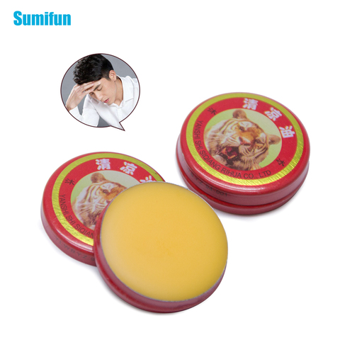 2/4/6/8 pcs Cool Cream Vietnam Red Tiger Balm Ointment For Cold Headache Dizziness Pain Relief Body Oil Medical Plaster ► Photo 1/6