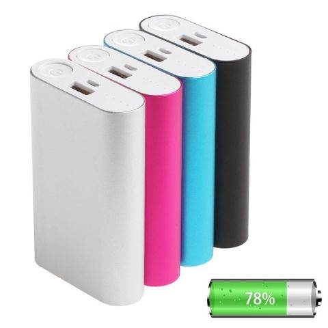 Aluminum 5V 2A Power Bank Case Kit 3X 18650 Battery Charger Box for Cell Phone M5TB ► Photo 1/6