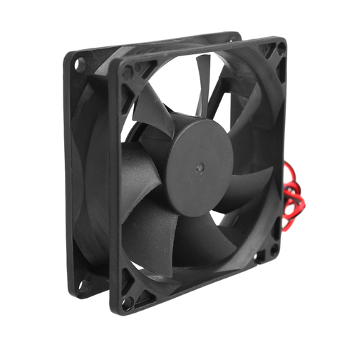 80 x 80 x 25mm 12V 2-pin brushless cooling fan for computer CPU System Heatsink Brushless Cooling Fan ► Photo 1/6