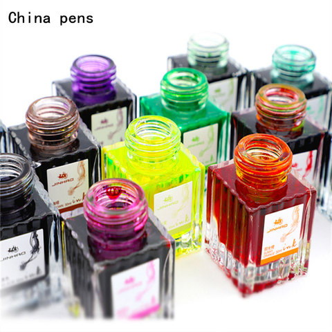 Jinhao 30ml Glass bottled ink fountain Pen portable pen ink quality is not hurt pen Ink refill cartridge school office supplies ► Photo 1/6