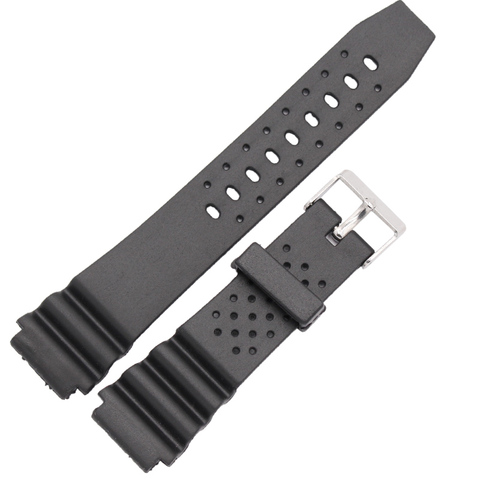 18mm 20mm 22mm Rubber Watchbands High Qualit Men Sports Silicone Watch Strap Band For Casio Watch Accessories ► Photo 1/6