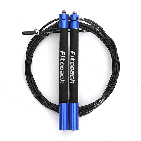 Speed Jump Rope Ball Bearing Metal Handle Sport Skipping,Stainless Steel Cable Crossfit Fitness Equipment ► Photo 1/6