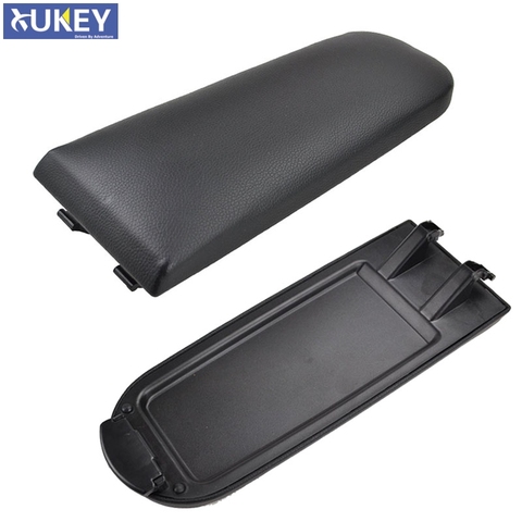 Armrest Latch Cover For Seat Ibiza 6J Center Console Arm Rest Storage Box Lid Cover Car Pad ► Photo 1/6