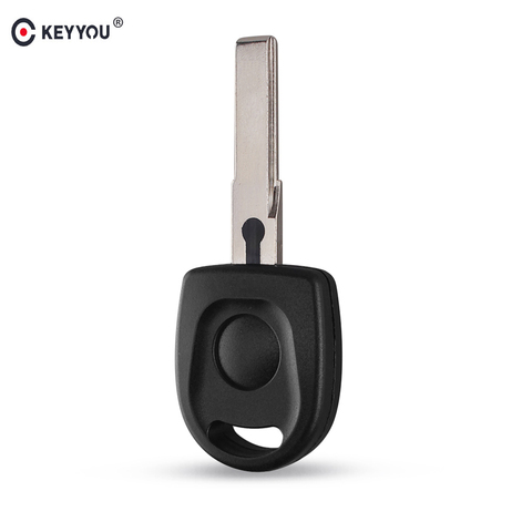 KEYYOU Remote Car key Blank Shell For Volkswagen (VW) B5 Passat Transponder Key HU66 Blade ► Photo 1/5