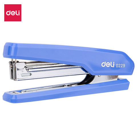 DELI Stapler 10 # Metal base durable stapler 0229 stationery office supply staples office accessories ► Photo 1/5