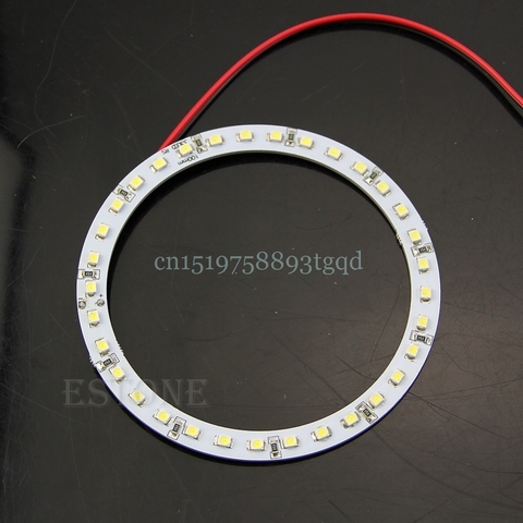 1pair Bright White 100mm Angel Eyes 33 SMD LED Ring Car Light ► Photo 1/4