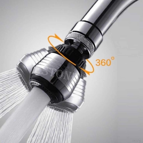 360 Degree Water Bubbler Swivel Head Saving Tap Faucet Aerator Connector Diffuser Nozzle Filter Mesh Adapter C90A New Drop ship ► Photo 1/6