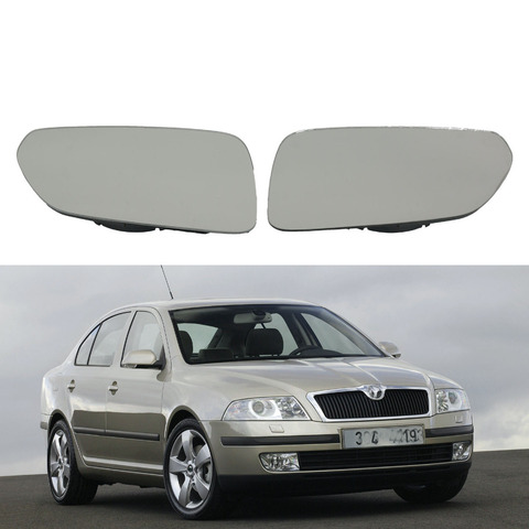 For Skoda Octavia MK2 A5 2004 2005 2006 2007 2008 Car-Styling Heated Wing Side Mirror Glass ► Photo 1/5