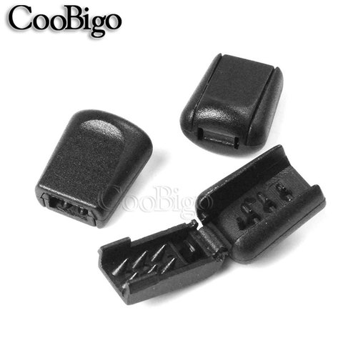 12pcs Pack Zip Clips Rope Buckle Zipper Pull Cord Lock Stopper for Paracord Backpack ► Photo 1/6