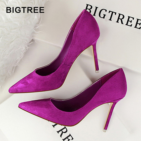 Ladies Pointed Toes Nude Shoes  Women Office Shoes Heels Nude - Female  Pumps Shallow - Aliexpress