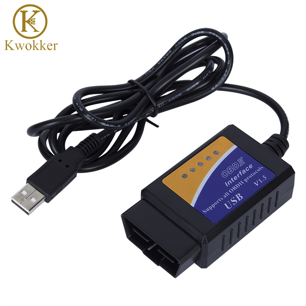 ELM327 V1.5 OBD II USB Interface Scan Tool for Vehicle