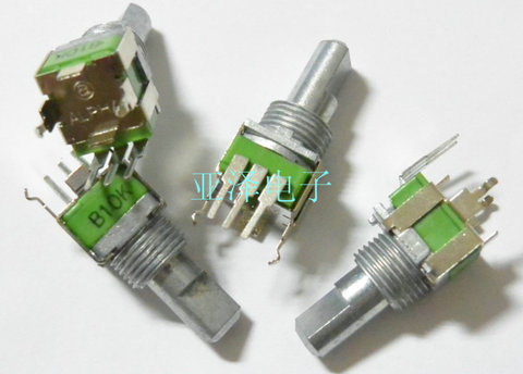 5PCS/LOT Taiwan imported  Alfa RK09 precision potentiometer B10K single shaft bending length 15MM ► Photo 1/1