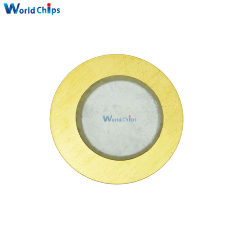 10PCS 15mm Piezo Elements Sounder Sensor Trigger Drum Disc + Wire Copper ► Photo 1/1