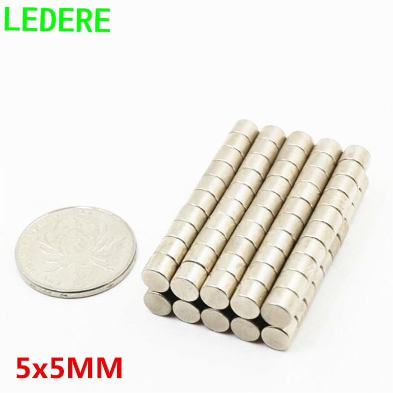 100Pcs 5x1mm N52 Super Strong Round Disc Rare Earth Neodymium Magnets Craft 