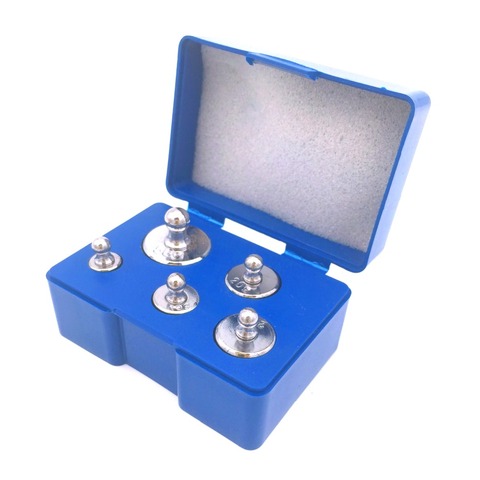 5Pcs Precision Calibration Weight Set Mini Precision Digital Weight Scale 50g 2x20g 10g 5g Grams for Mini Weighing Scale ► Photo 1/6