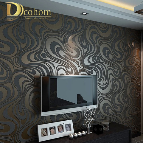 High quality * Modern Luxury 3d wallpaper roll mural papel de  parede flocking for striped wall paper 5 color R136 - Price history &  Review | AliExpress Seller - Dcohom Official Store 