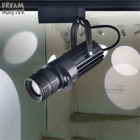 Theater Stage Zoom Spotlights, led spotlights,projection zoom in out adjustable focus track lights,Industrial Logo lighting lamp ► Photo 1/6