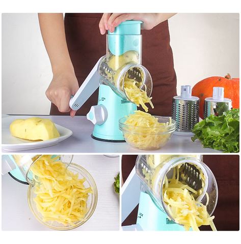 Lekoch Vegetable Cutter Kitchen Gadgets Fruit Slicer Grater Shredder Manual Multifunctional Kitchen Accessories Potato Cheese ► Photo 1/6
