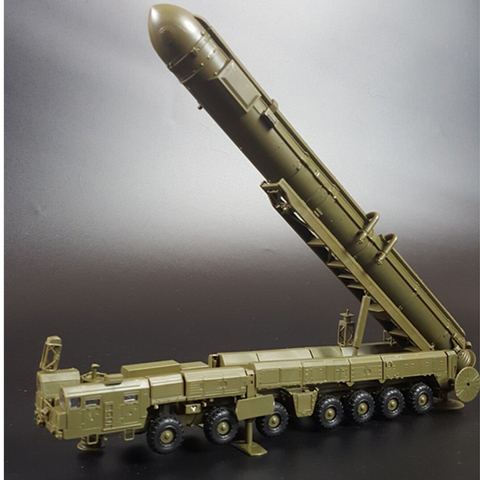 1:72 Stereoscopic assembly model,high simulation 4D poplar intercontinental missile launch vehicle,toy vehicles,free shipping ► Photo 1/6