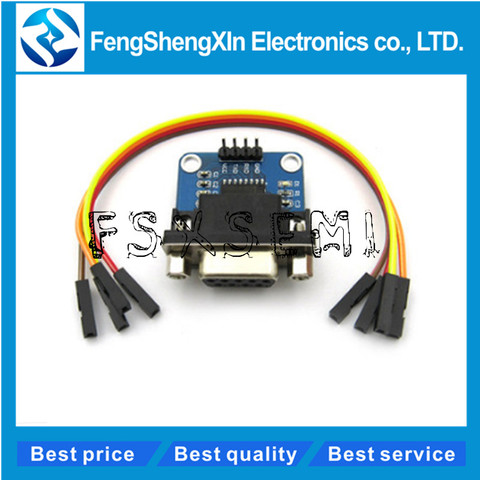 RS232 to TTL Serial Port Converter Module DB9 Connector MAX3232  Serial Module ► Photo 1/1